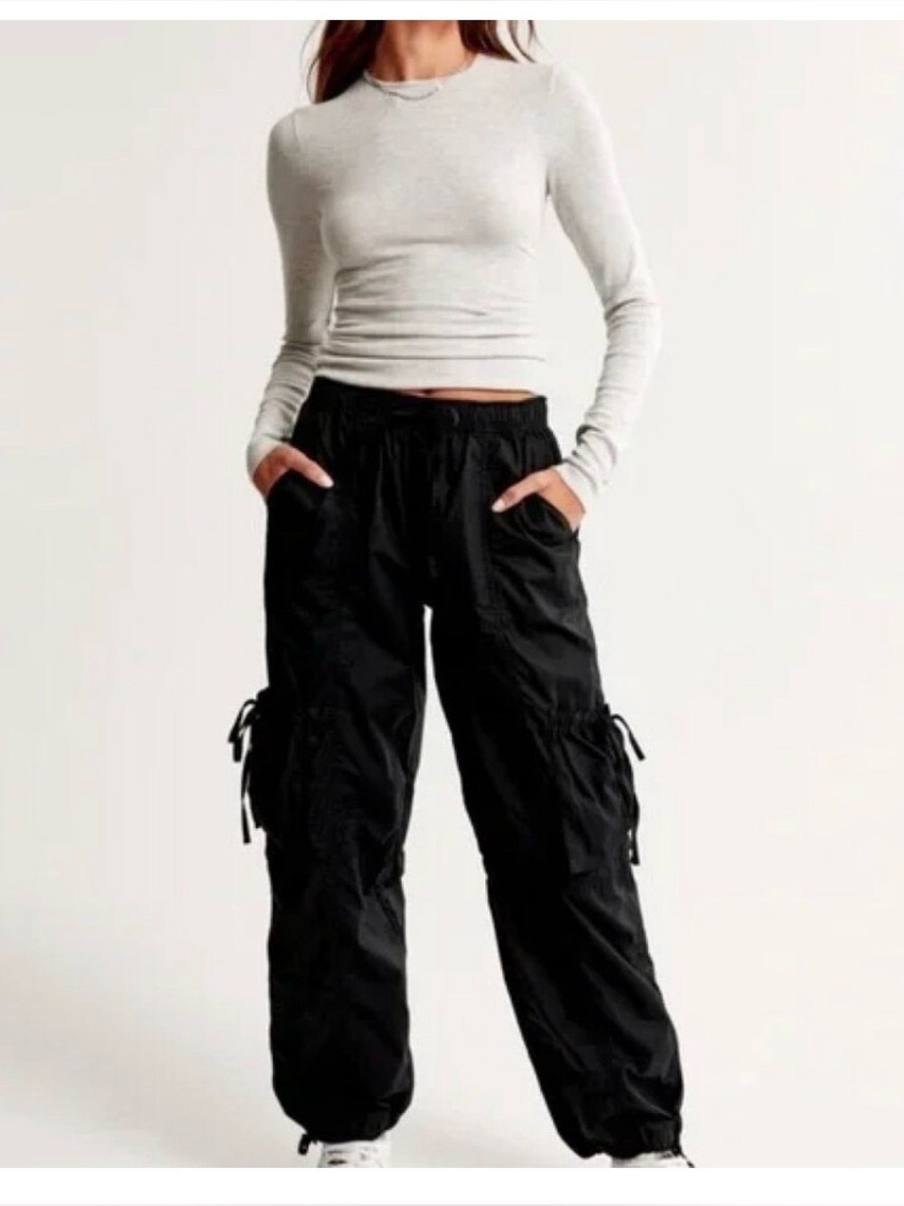 Abercrombie & Fitch Women’s Cargo Drawstring Pants